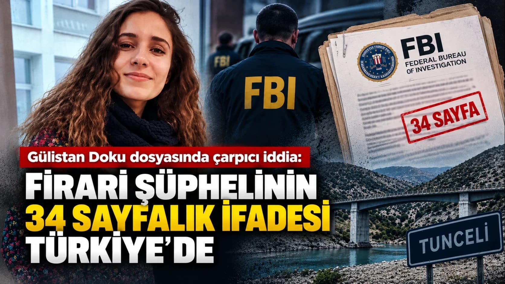 Gülistan Doku dosyasında çarpıcı iddia: Firari şüphelinin 34 sayfalık ifadesi Türkiye’de