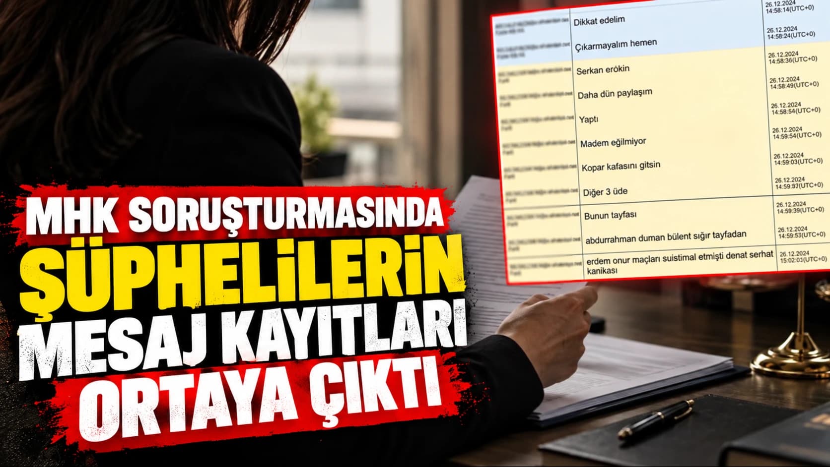 MHK soruşturmasında şüphelilerin mesaj kayıtları ortaya çıktı