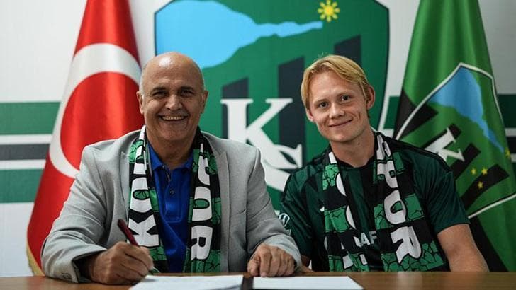 KOCAELİSPOR’DAN TRANSFER HAMLESİ: TOBIAS GULLIKSEN İMZAYI ATTI