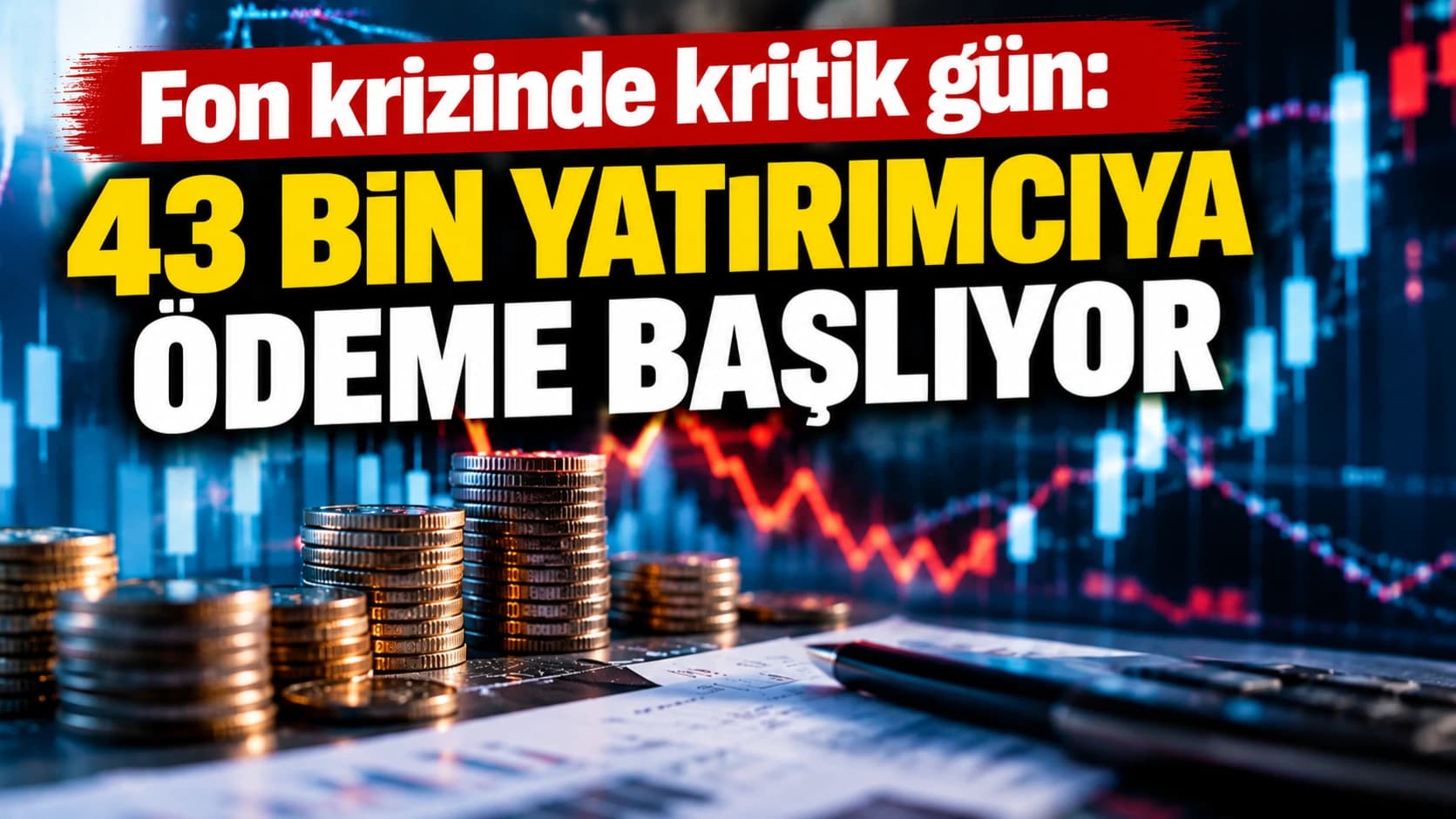 Fon krizinde kritik gün: 43 bin yatırımcıya ödeme başlıyor
