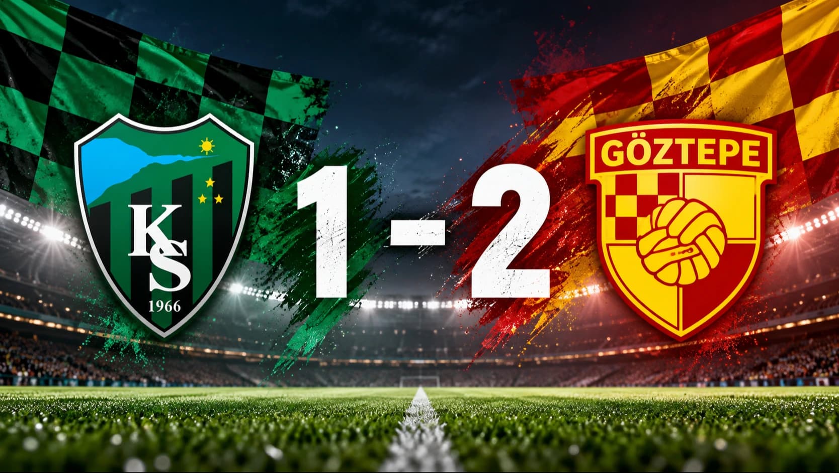 Göztepe, Kocaelispor'u deplasmanda 2-1 mağlup etti!