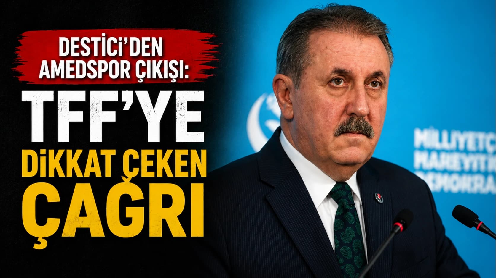 Destici’den Amedspor çıkışı: TFF’ye dikkat çeken çağrı
