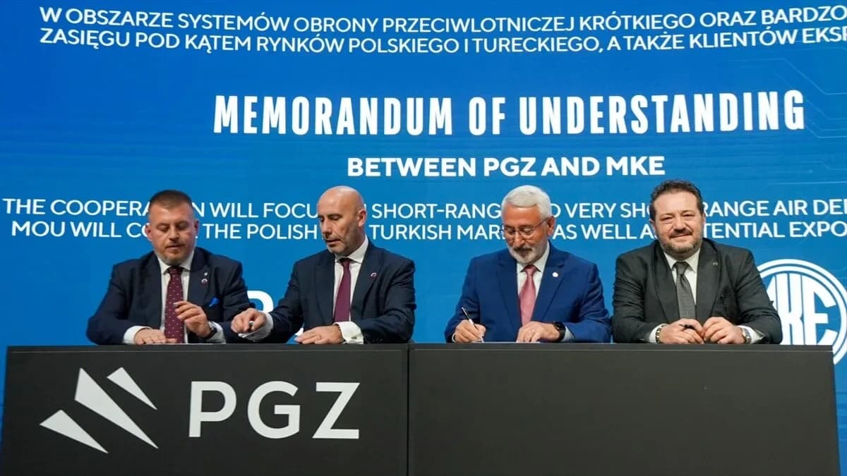 MKE’den Polonya’da yeni hamle: Hava savunmasında iş birliği genişliyor