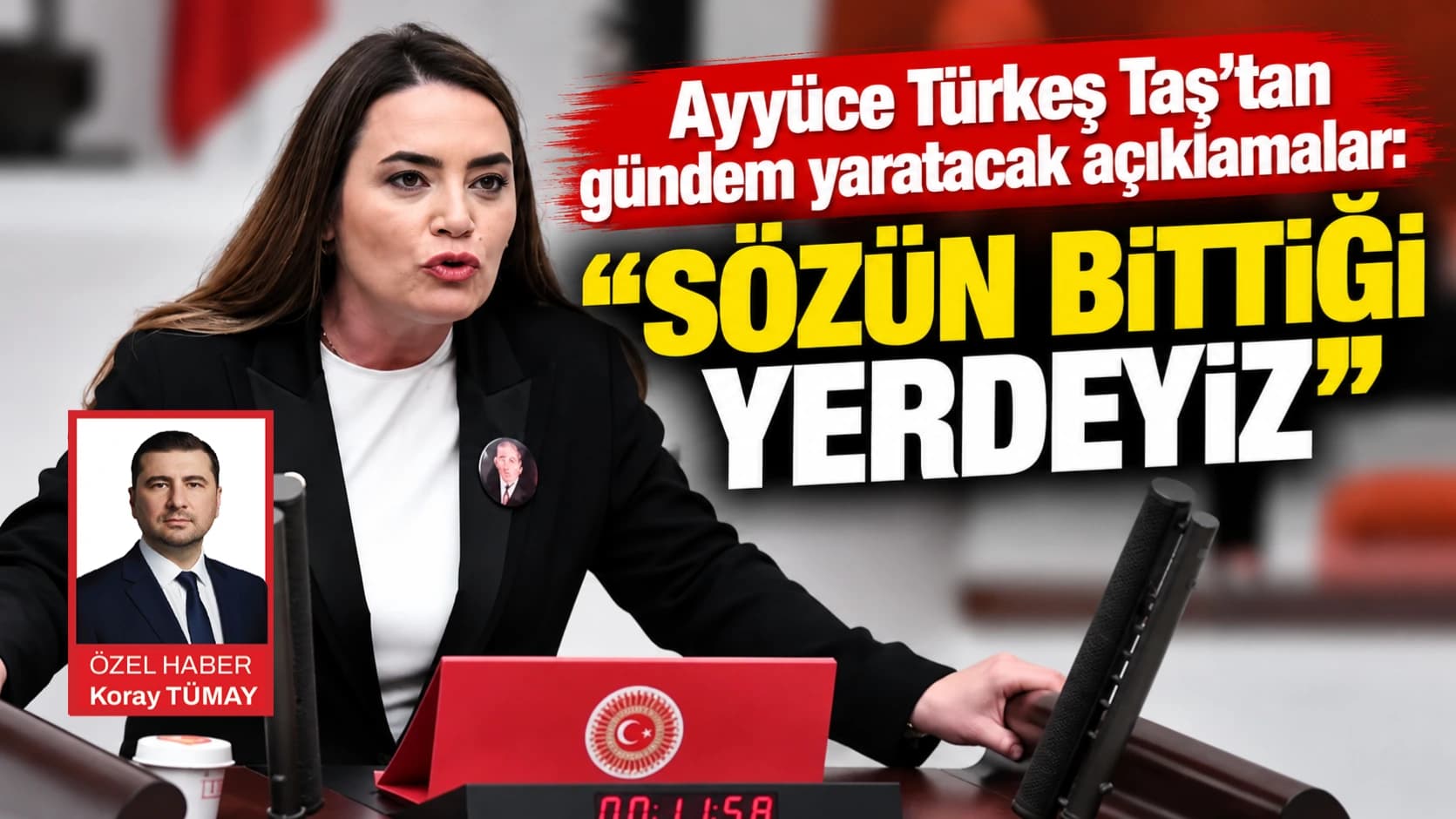 Ayyüce Türkeş Taş’tan gündem yaratacak açıklamalar: “Sözün bittiği yerdeyiz”