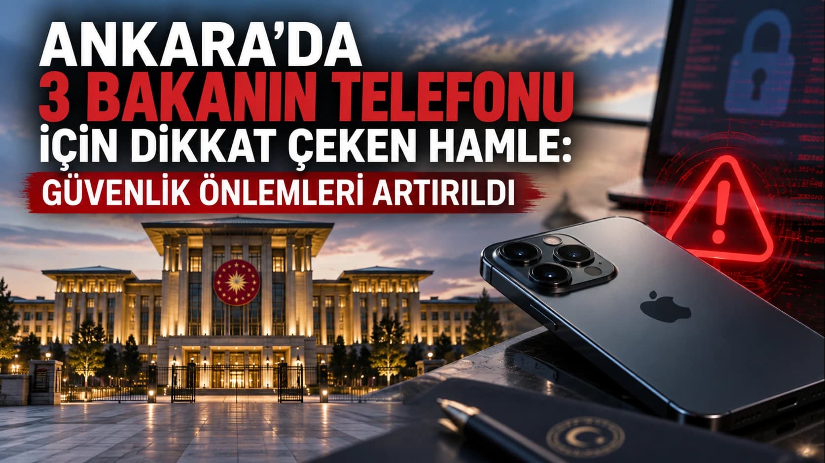 Ankara’da 3 bakanın telefonu için dikkat çeken hamle: Güvenlik önlemleri artırıldı
