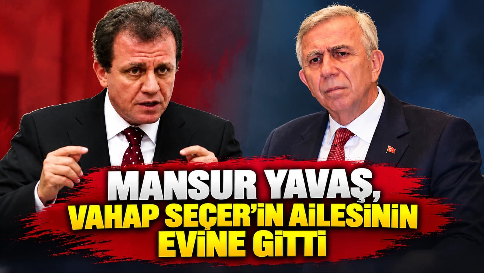 Mansur Yavaş, Vahap Seçer’in ailesinin evine gitti
