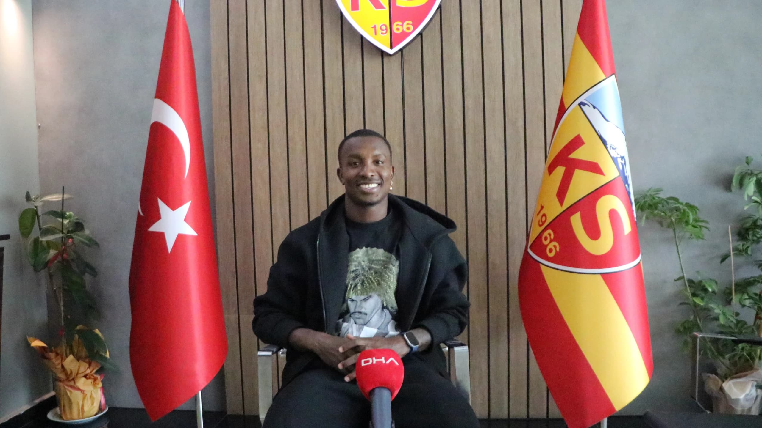 Moreno'nun hedefi 20 gol: Kayserispor'u Süper Lig'e taşımak istiyorum