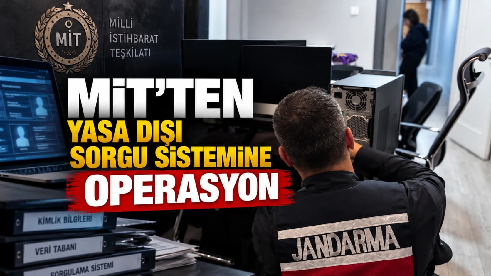 MİT’ten yasa dışı sorgu sistemine operasyon