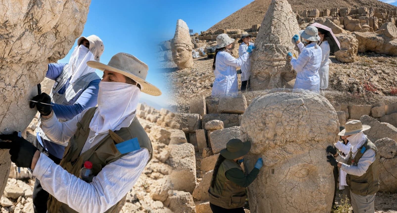 BAKAN ERSOY'DAN NEMRUT AÇIKLAMASI: ANITSAL HEYKELLER NANOTEKNOLOJİYLE KORUNUYOR