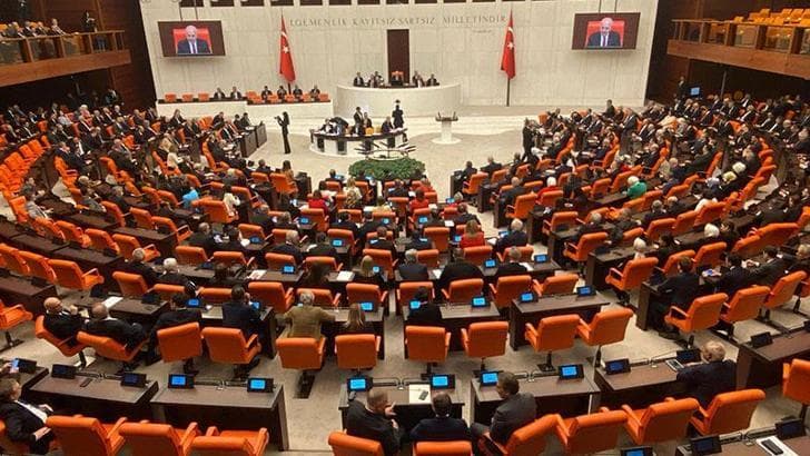 TBMM Genel Kurulu'nda, 'Türk Kızılay Kanunu Teklifi'nin ilk 3 maddesi kabul edildi